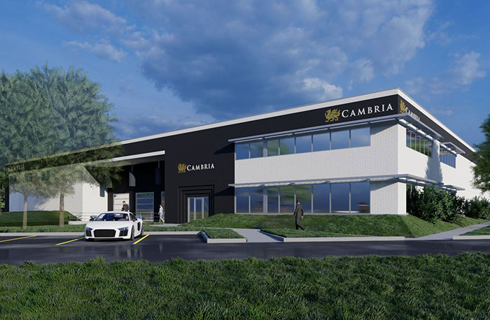 Cambria New Distribution Centers