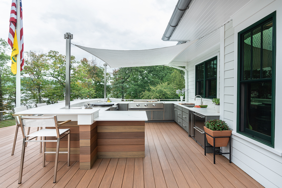 al fresco kitchen