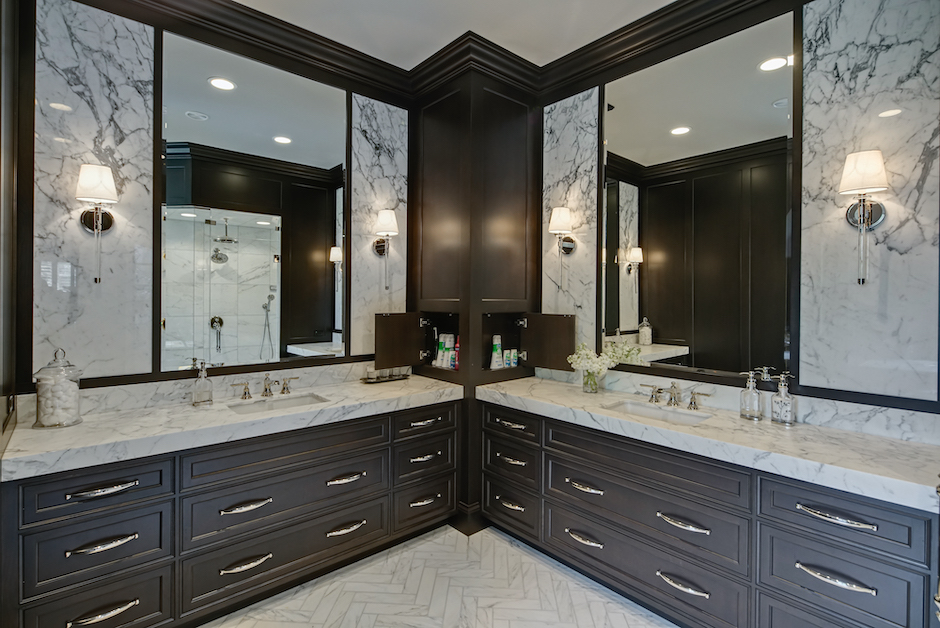 traditional bathroom vanity