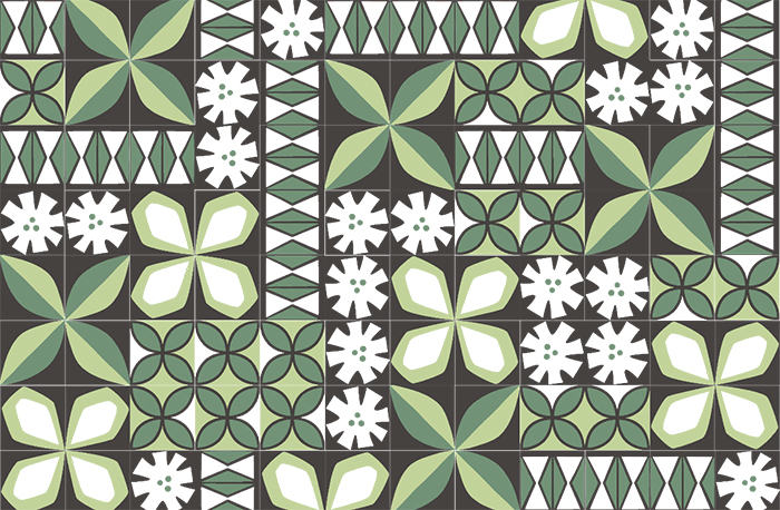 Tesselle Tapa Cement Tile Collection