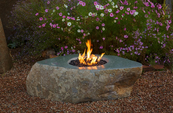 Stone Forest Garden Collection Fire Vessel