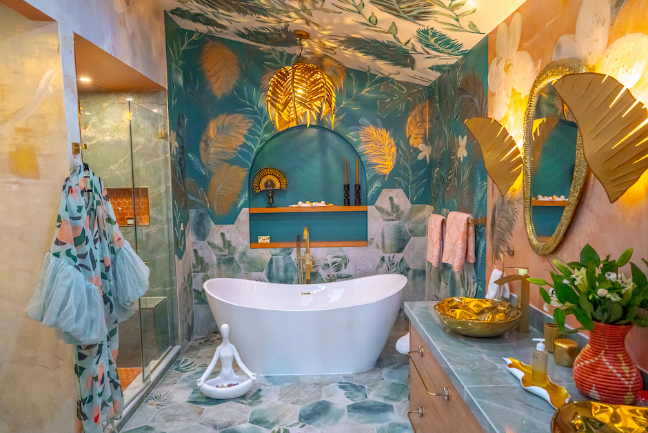 exotic bathroom