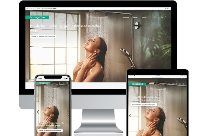 Hansgrohe Unveils New Website