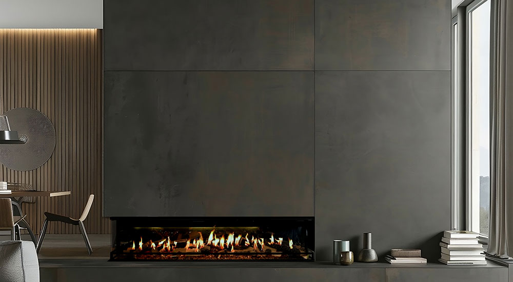 Ortal Holographic Electric Fireplace