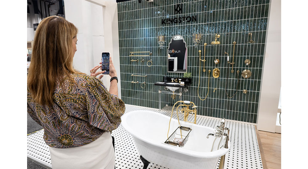 KBIS 2025 Kingston Brass booth