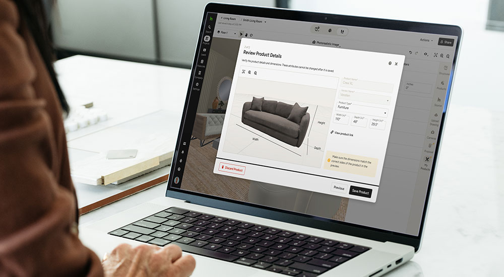 Houzz Pro AI-Powered 3D Floor Plan