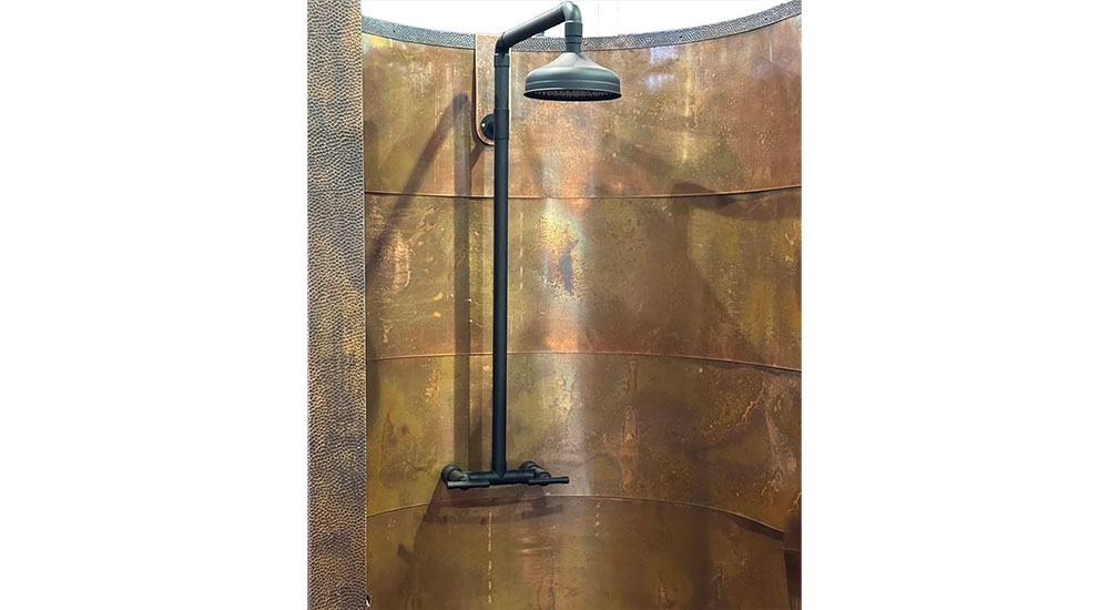 Copper Shower Company Indoor/Outdoor Shower Kits