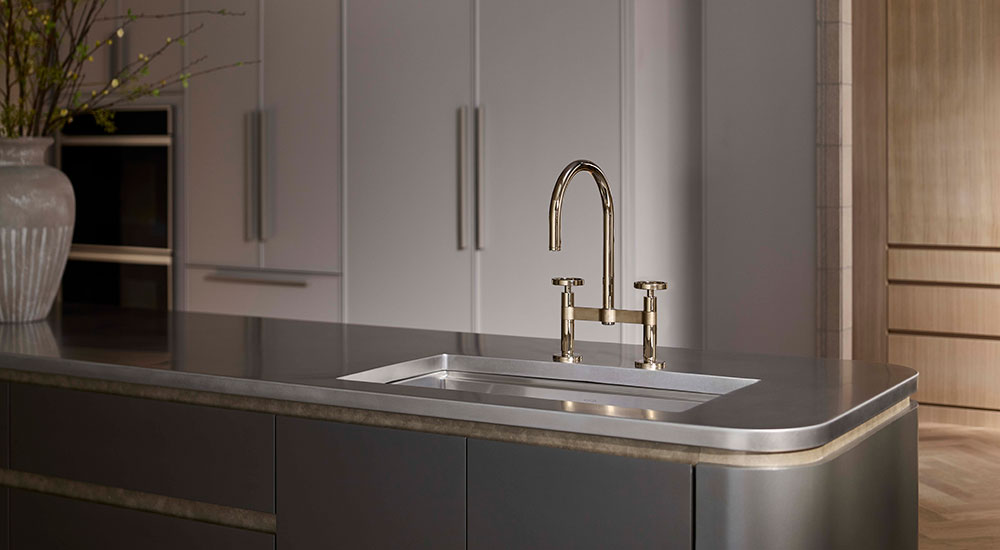 Kohler Billet Kitchen Faucet Collection
