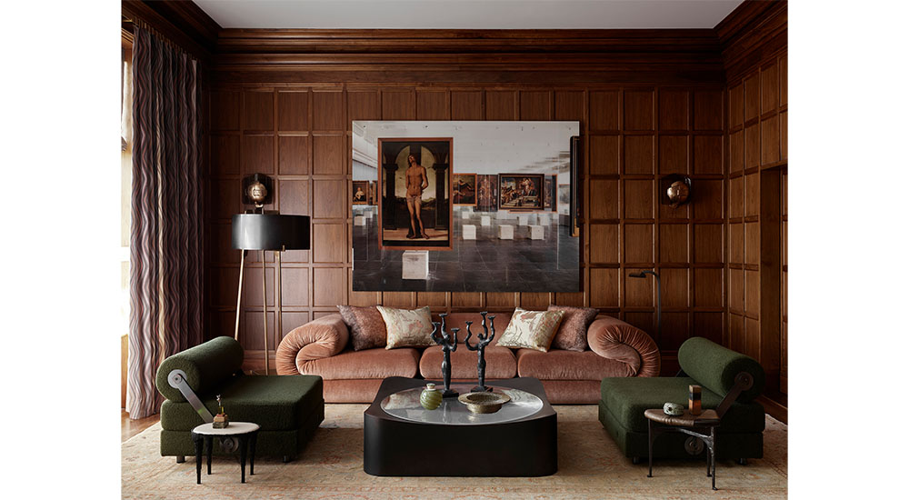 living room in san francisco decorator showcase by Geoffrey de sousa