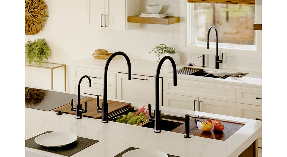 the galley kitchen workstation sink