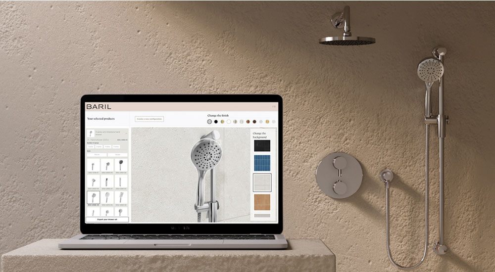 Baril Shower Configurators
