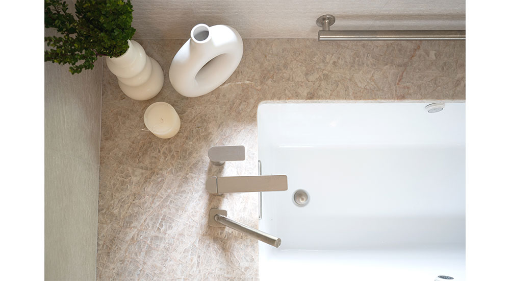 Before & After: Pushing the Envelope in a Primary Bath