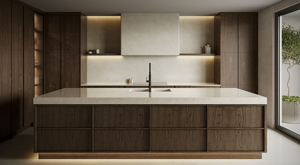 Elmwood Cabinetry Japandi and Bregenz Door Styles