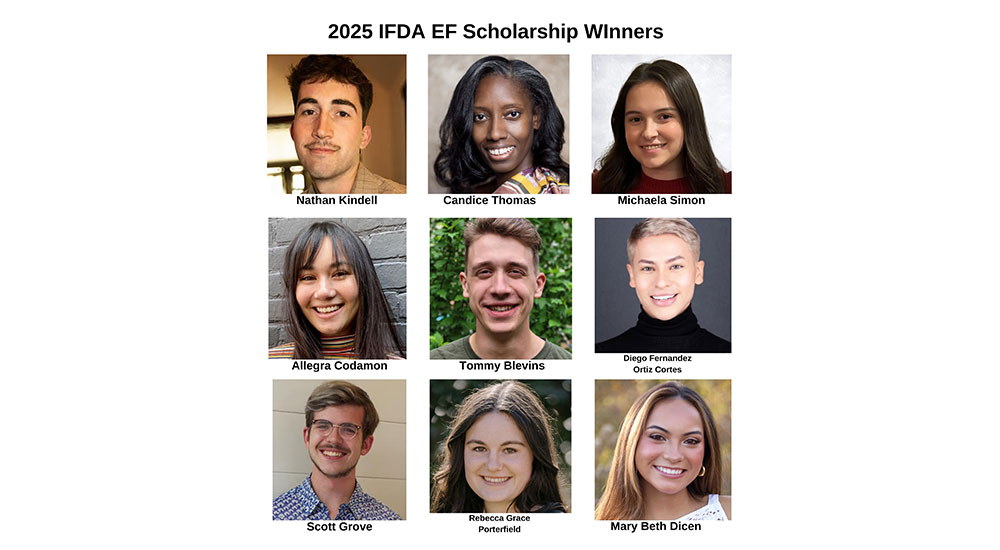 IFDA's Educational Foundation 2025 Student Scholarship Winners
