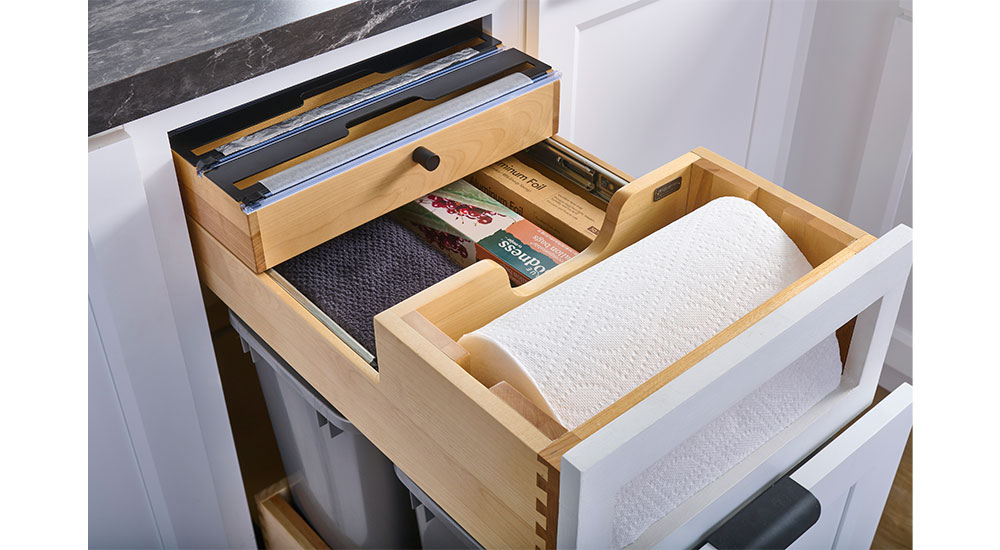 Rev-A-Shelf paper towel drawer pullout 