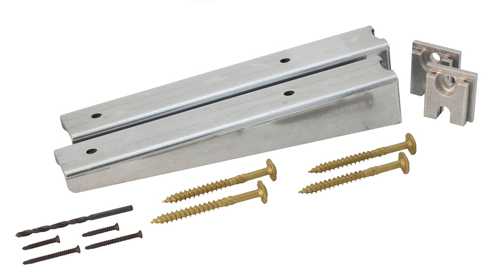InnovaShelf floating shelf and cabinet bracket systems 