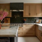 child-safe kitchen with zellige tile backsplash