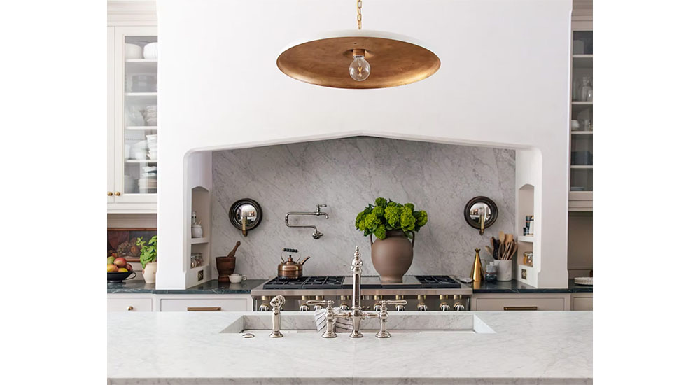 plaster range hood