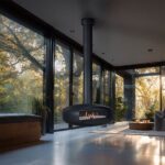 Ortal 47-in. Oval Fireplace