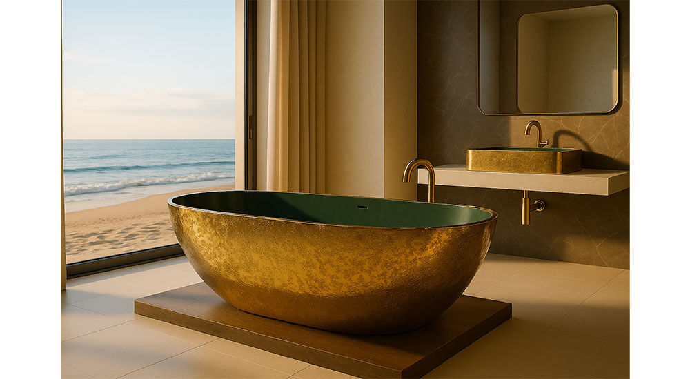 Vast concrete tub