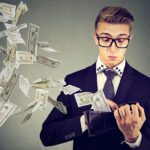 money flowing from wallet
