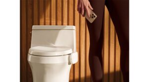 kohler health dekoda on toilet