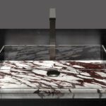 Glass Design Skyline in Calacatta Viola