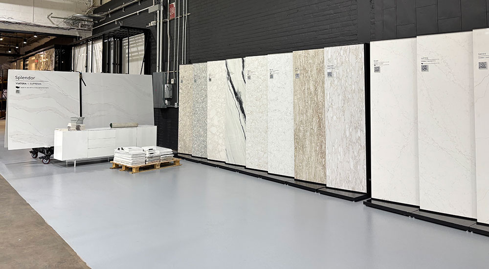 LX Hausys America Showroom Genrose Stone & Tile Long Island