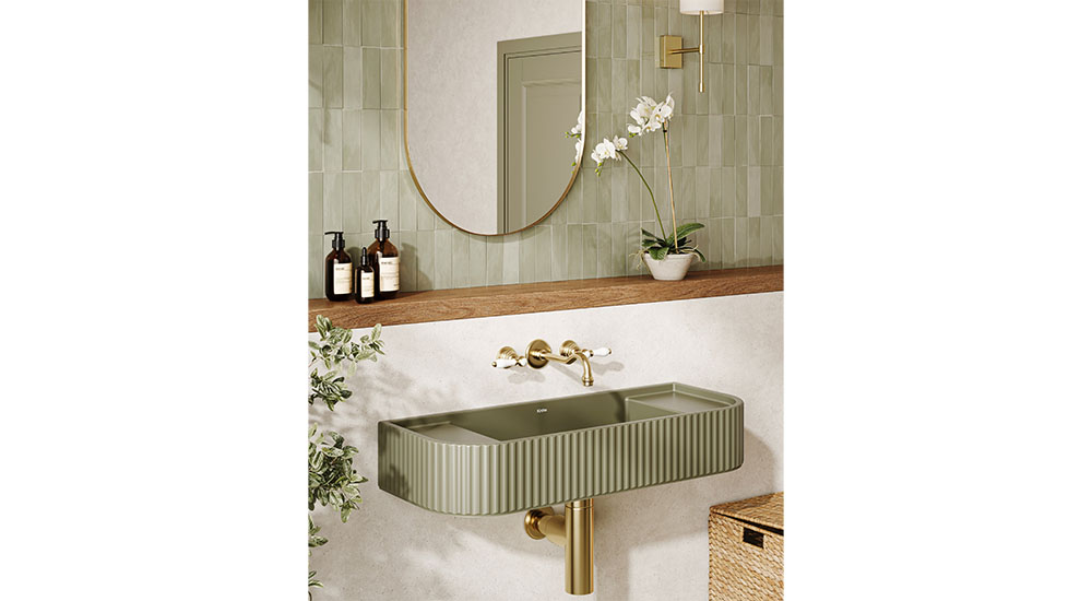 barclay bath wall sink in concrete