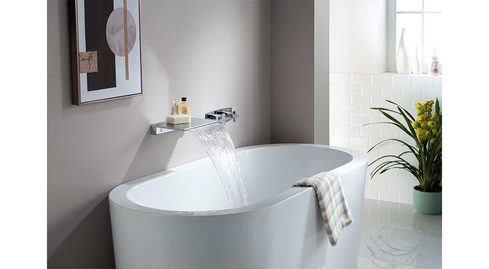 dpha flusso bathtub tub spout shelf