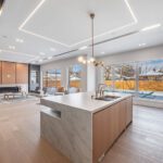 open kitchen and great room