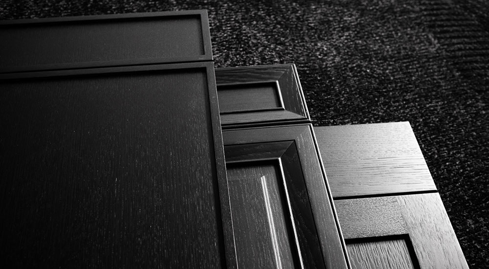 Wood-Mode Fine Custom Cabinetry Matte Soft Black