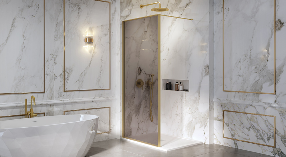 Fleurco Vespero Fixed Shower Panels