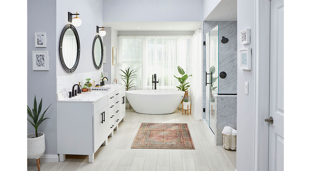 contemporary bath