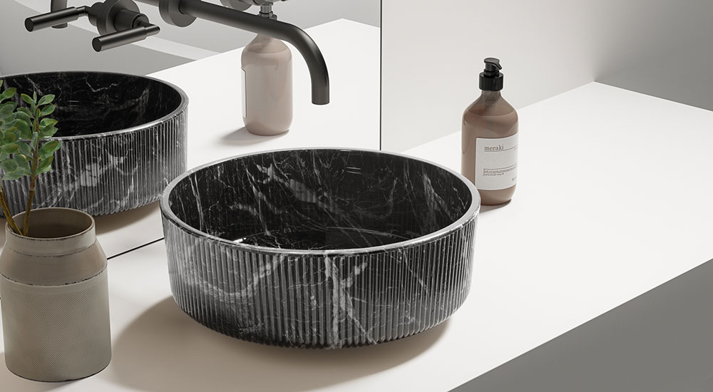 Glass Design Madison Marmoral Washbasin