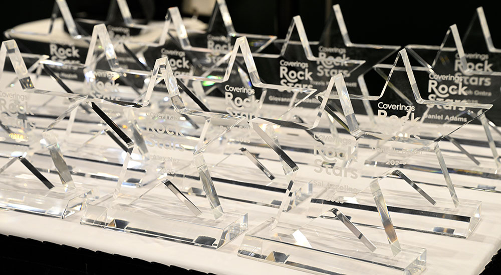 Coverings Rock Stars and Champions