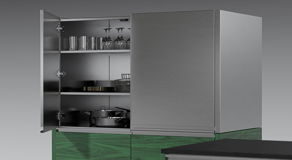 Brown Jordan Outdoor Kitchens TECNO Collection Pantry Units