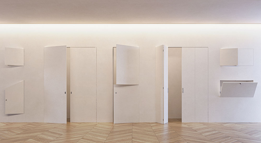 Protekdesign Velia and Mira 45 Flush Wall Closures