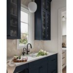 sink in scullery that adjoins main kitchen