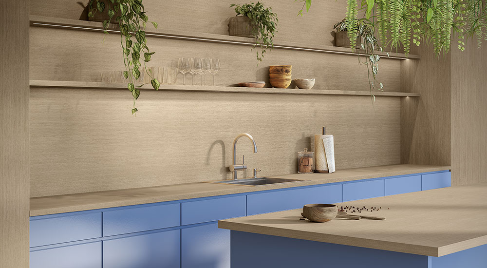 Caesarstone Porcelain 6mm Birchhaven Wood