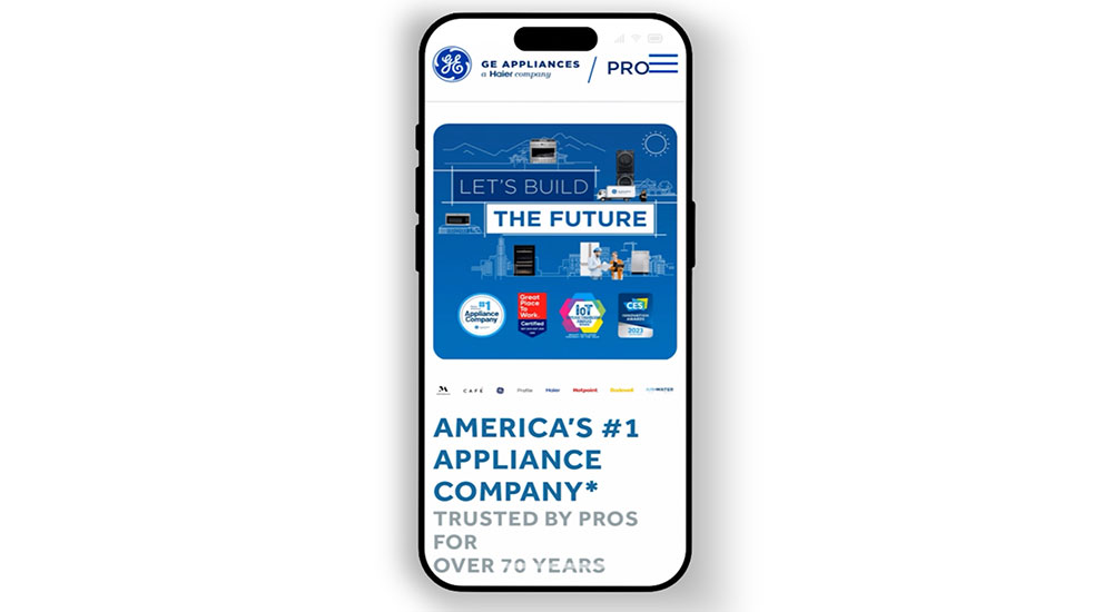 GE Appliances Creates Digital Hub for Builders