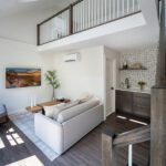 adu living space with mezzanine