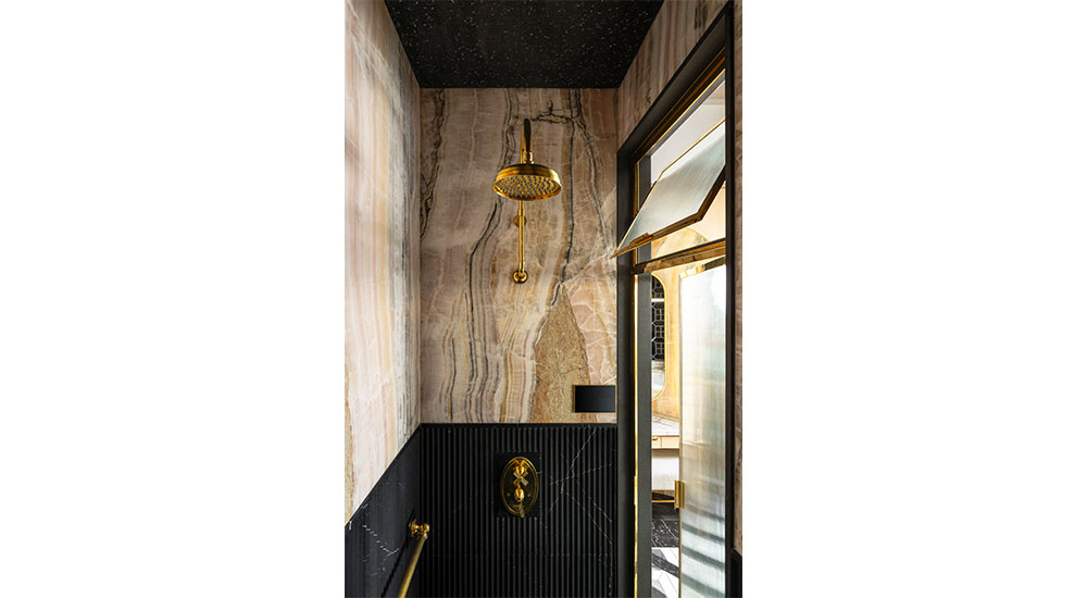 Plumbing fixtures Closeup bathroom by Shea Pumarejo