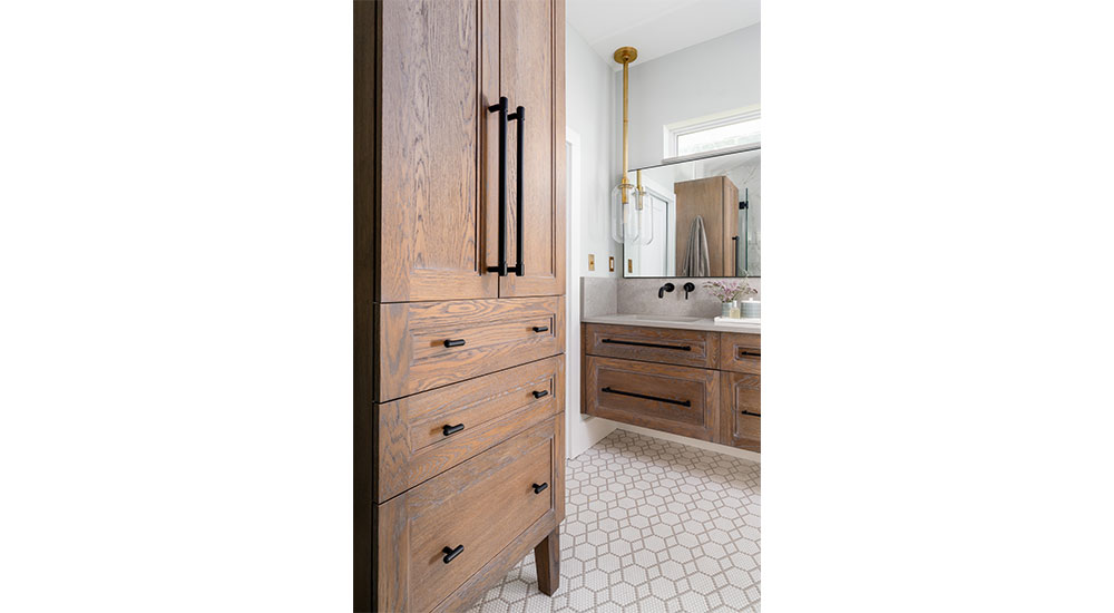 Brooke Eversoll bathroom for cabinet closeup in May/June 2026