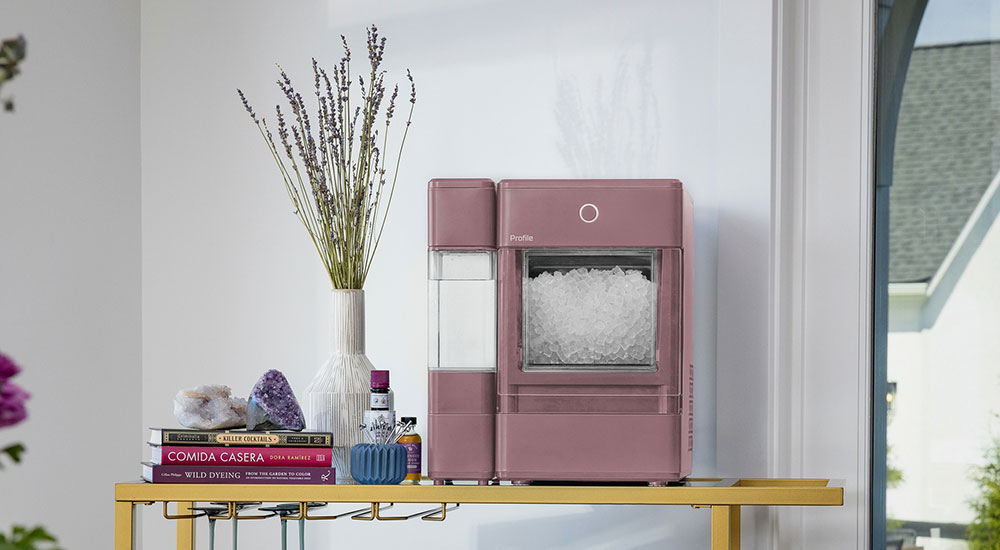 GE Profile Opal Nugget Ice Maker Rose Quartz
