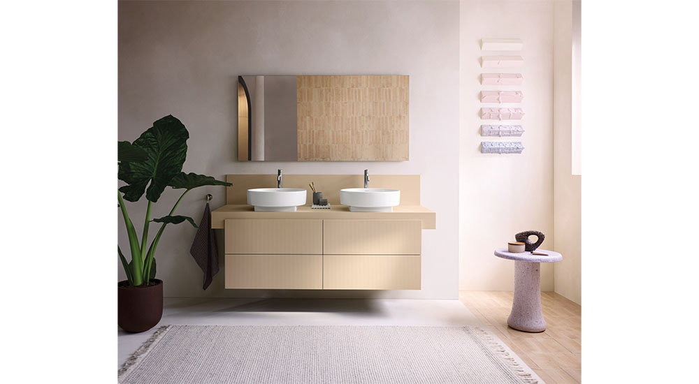 duravit balcoon at salone international bathroom exhibition
