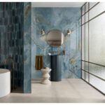 ragno incanto tile on bathroom wall