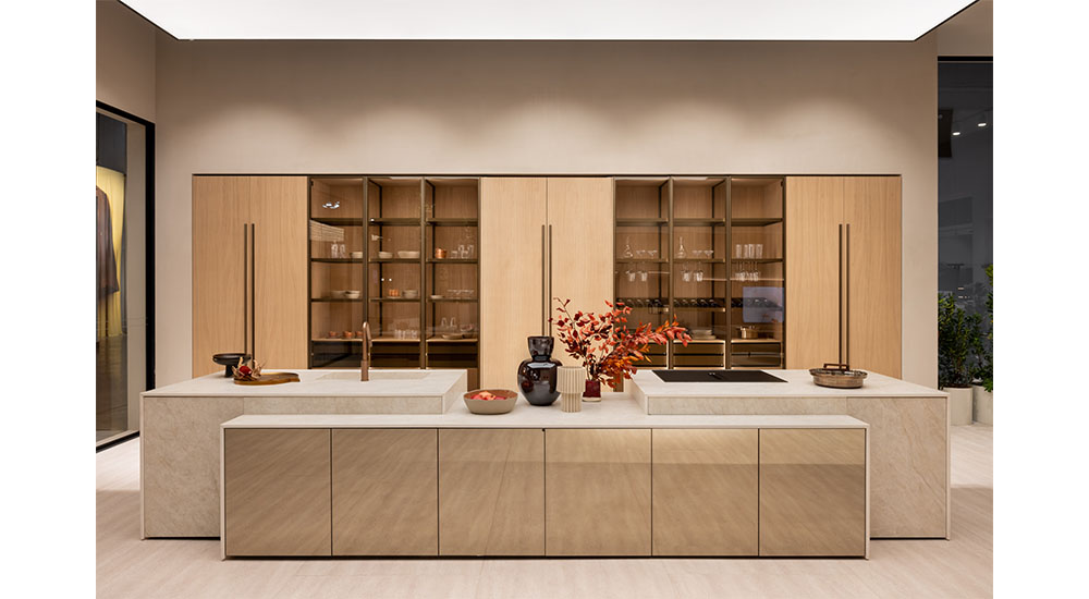 stosa kitchen at salone eurocucina