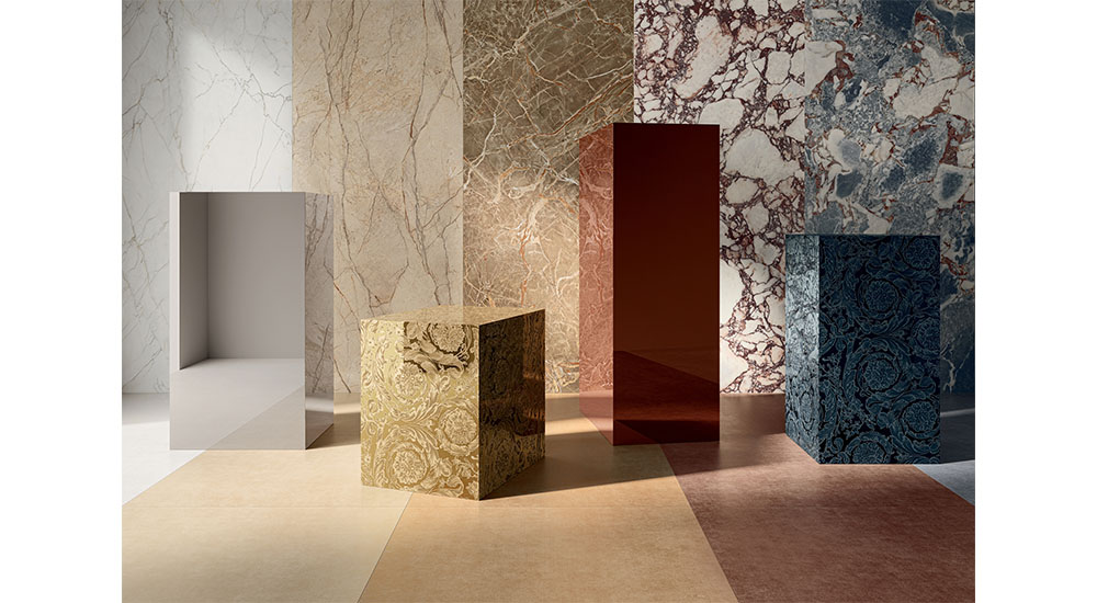 versace gold tile