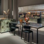 Cesar Fluted Mirrored Glass